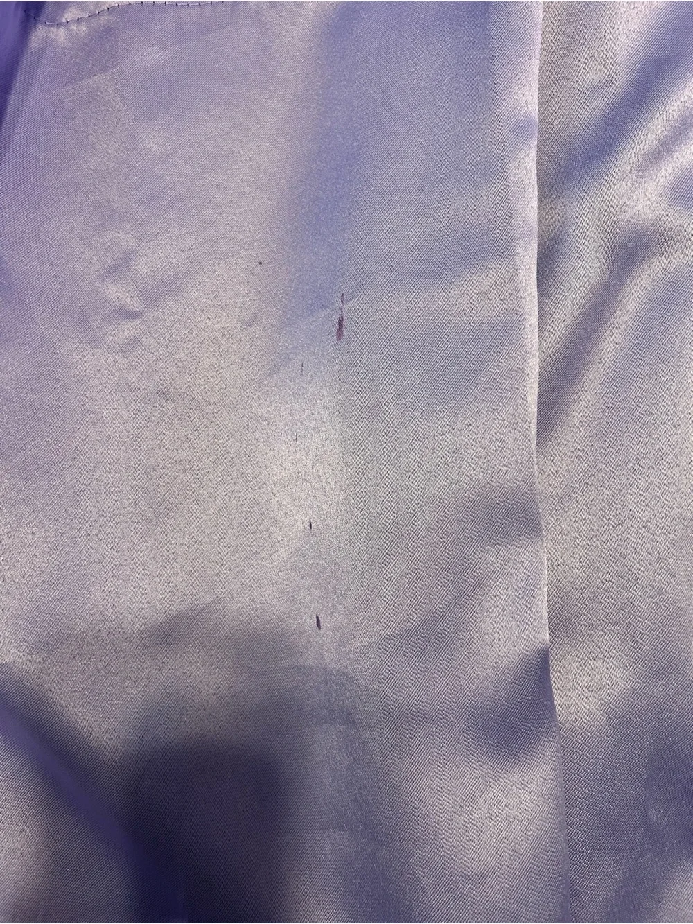 4 Satin Lavender curtains-